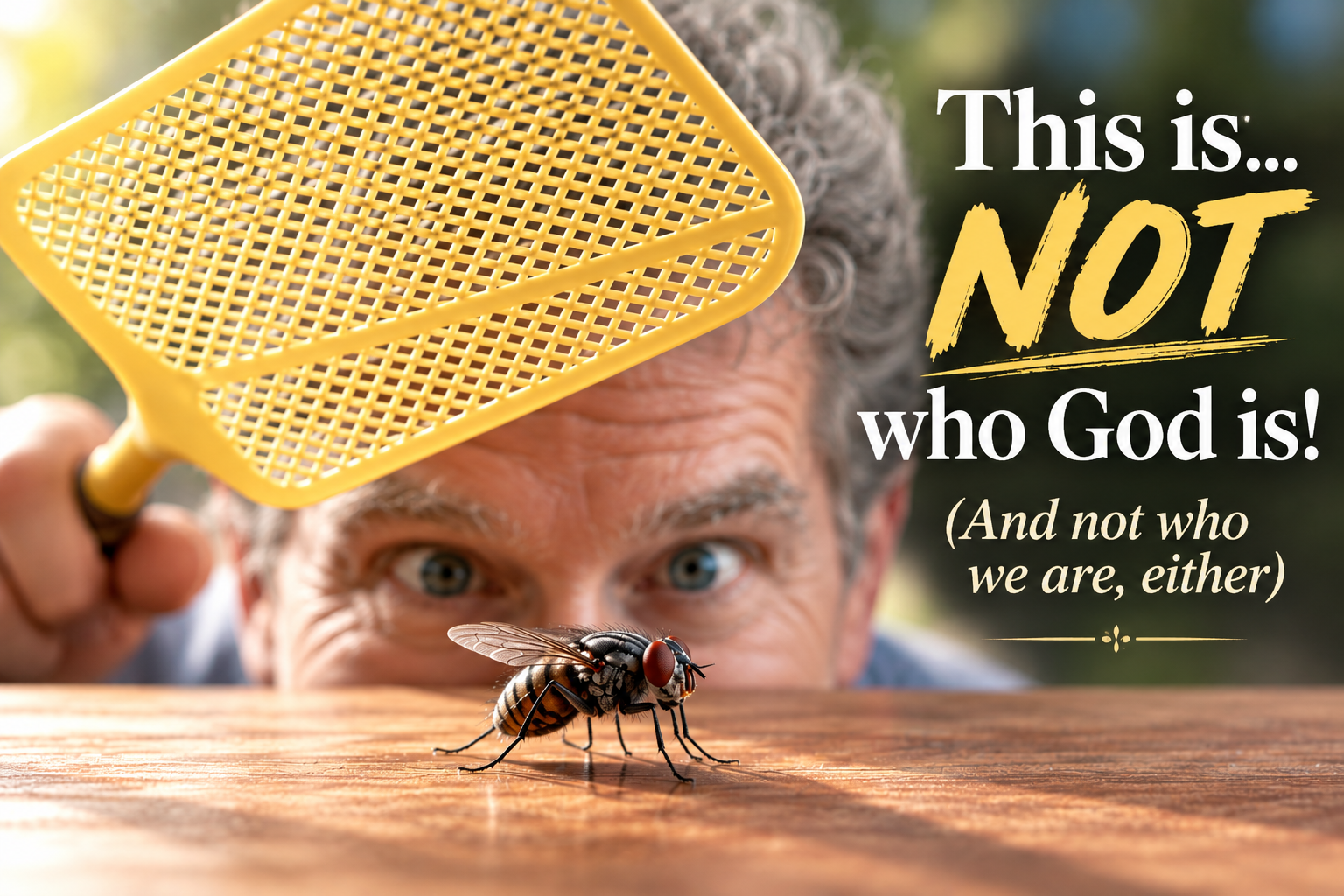 Is God Really Angry with Us?  Why the Fear-Based Gospel Gets It Wrong